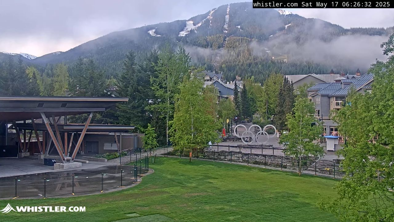 Whistler Webcam | Olympic Plaza BC, Canada | HD Video