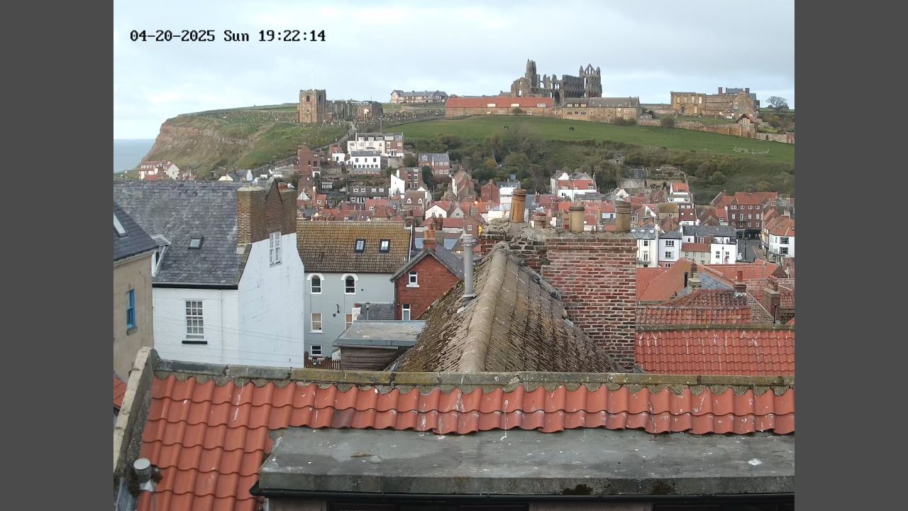 Whitby Webcam | Whitby Harbour, England | 199 Steps