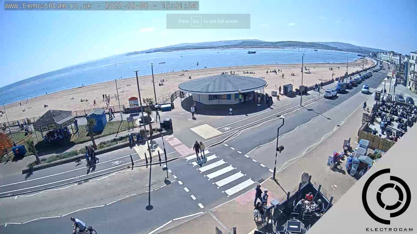 Exmouth Webcam, UK – Real Time Live Video