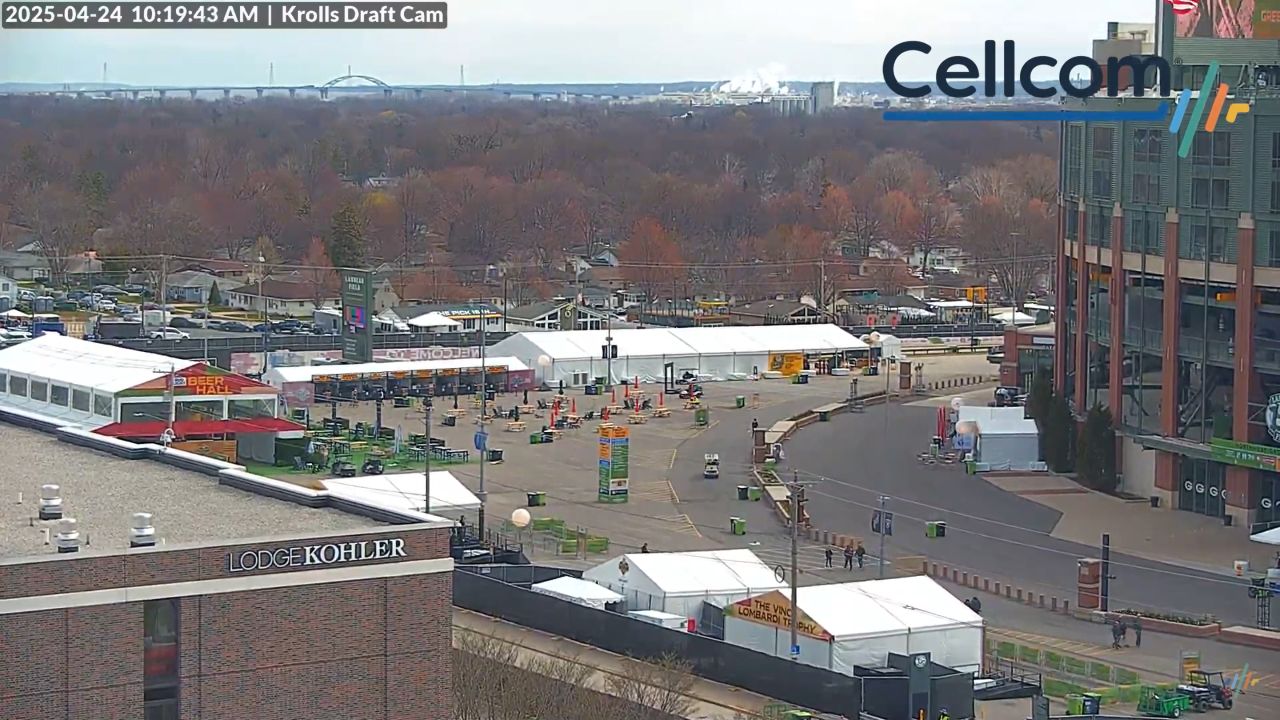 Lambeau Field Webcam – Green Bay, WI