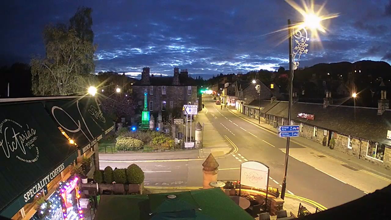Pitlochry Webcam, Scotland – Real Time Live Video