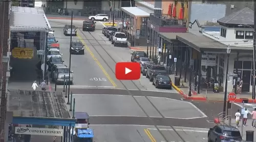 The Strand Historic District, Galveston, Texas Live Cam New