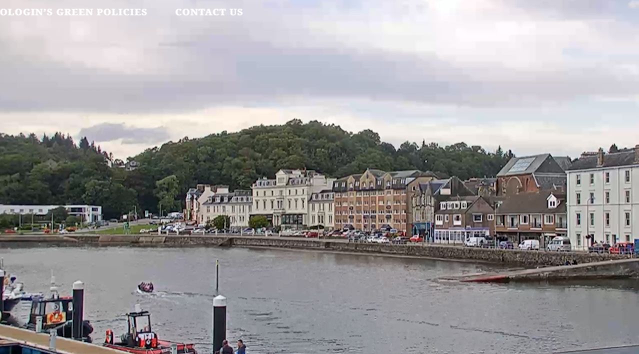 Oban Webcam, Cologin Farm Lodges