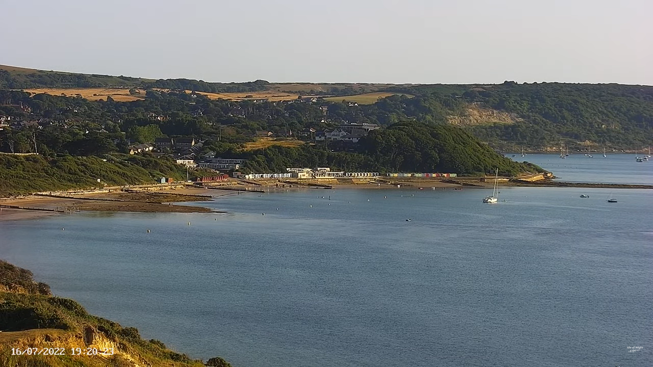 Hurst Castle Webcam | Colwell Bay | Isle of Wight, UK | Video