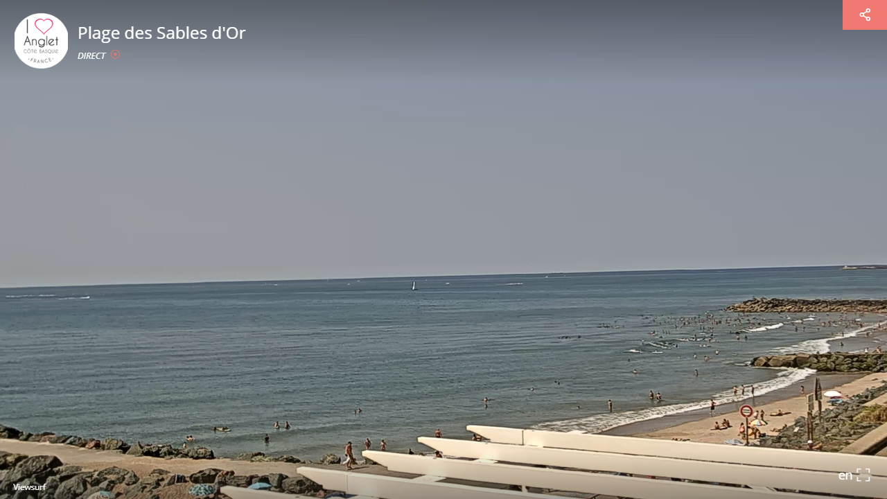 Webcam Anglet, Beach – Nouvelle-Aquitaine