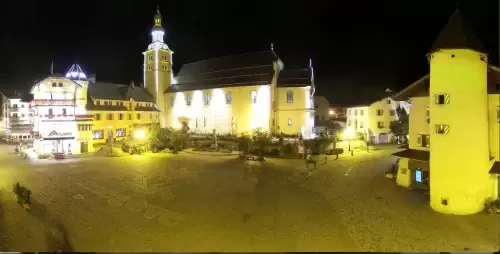 Webcam Megeve, Place Du Village