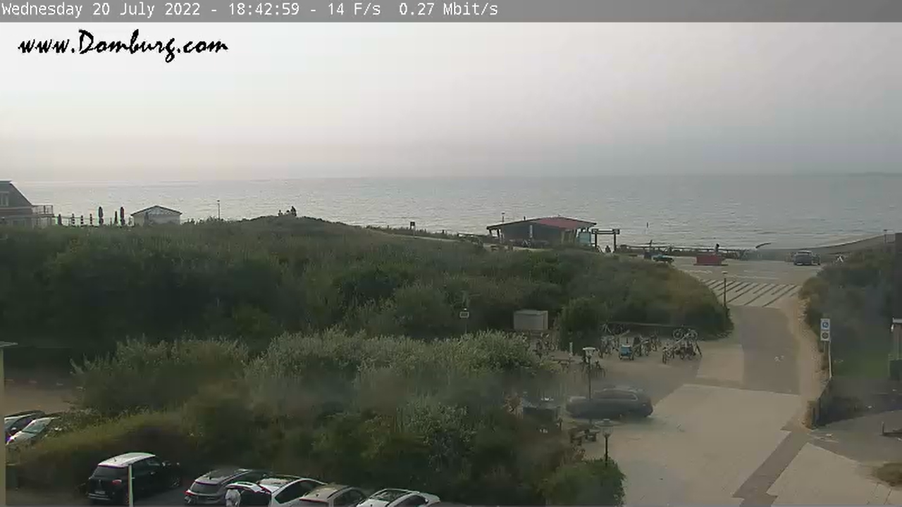 Webcam Domburg | Hotel Noordzee | Zeeland, Netherlands