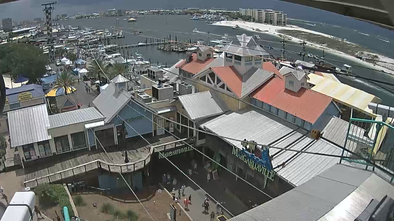 Destin Harbor Boardwalk – Emerald Green Live Webcam
