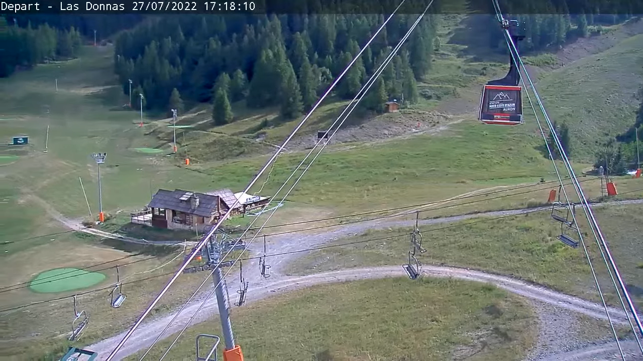 Webcam Auron – Ski Resort – Saint-Étienne-de-Tinée, France