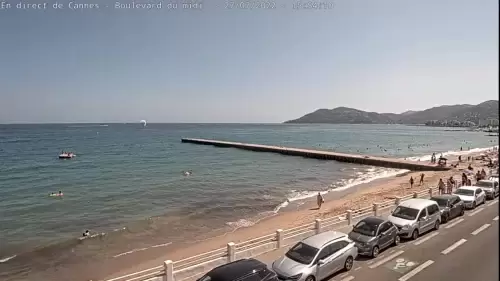 Cannes Webcam | Thalès Beach | Palm Beach | Quai Laubeuf
