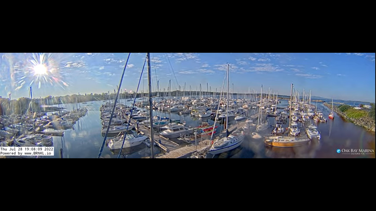 Victoria Webcam | Inner Harbour | Downtown – HD Video