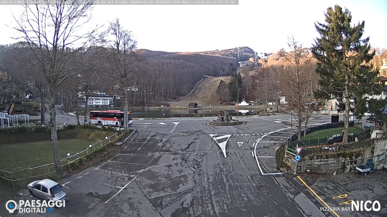 Webcam Cerreto Laghi – Piste da Sci e Piazzale del Lago