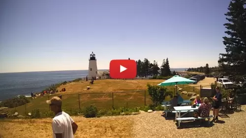 Pemaquid Point Lighthouse Webcam, Bristol Me