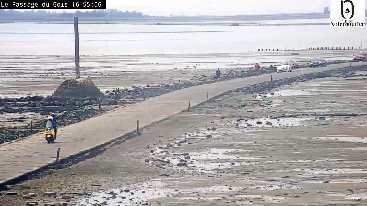Webcam Noirmoutier | Passage du Gois