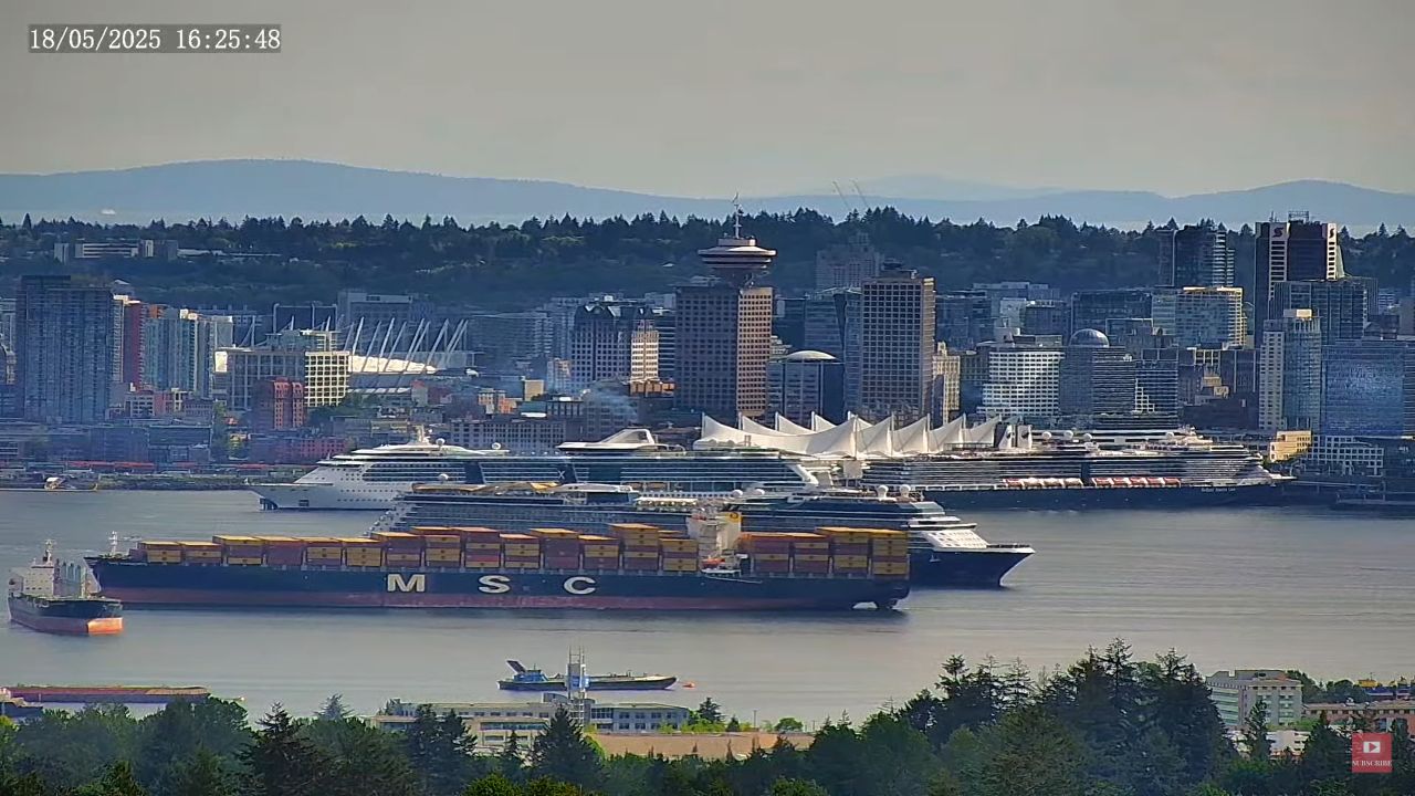 Vancouver Harbour Live Webcam