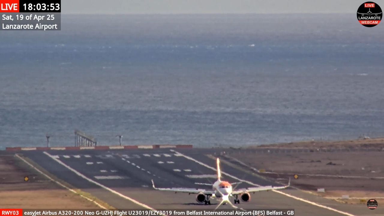 Webcam Lanzarote | Airport | Beach – Canary Island, Spain