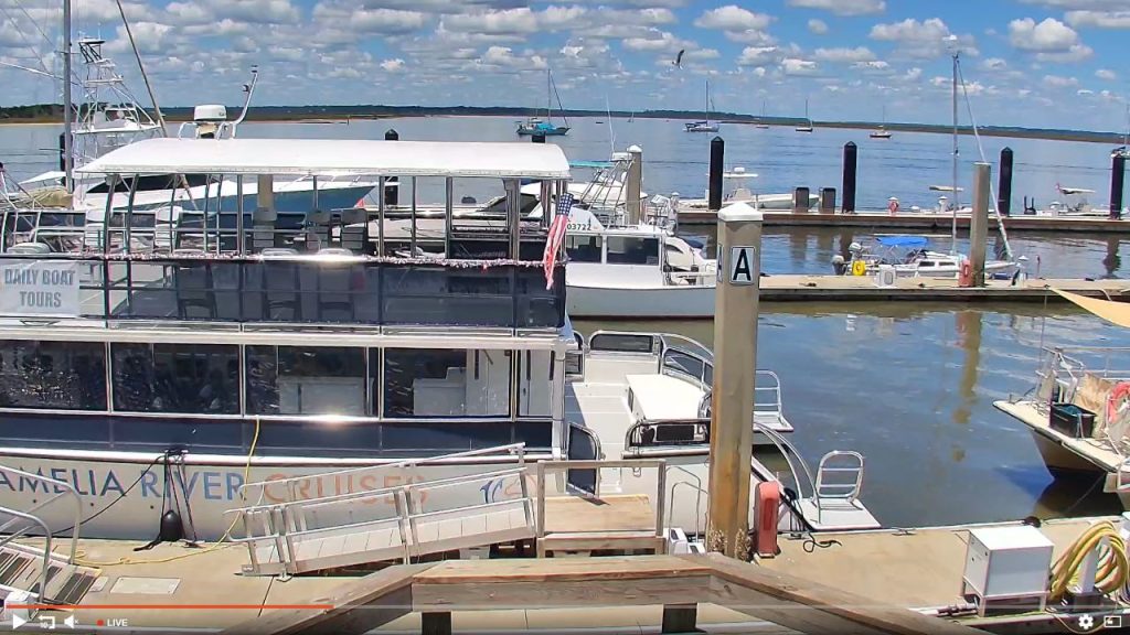 Fernandina Beach Webcam - Florida - Amelia River Cruises