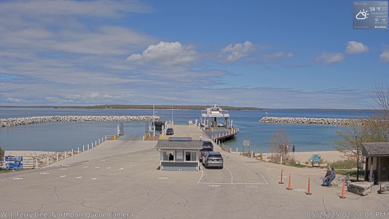 Live Webcam Washington Island Ferry – WI