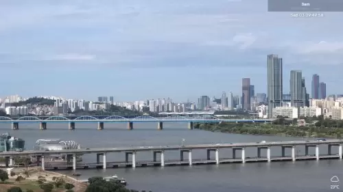Seoul Han River | South Korea – Live HD Webcam