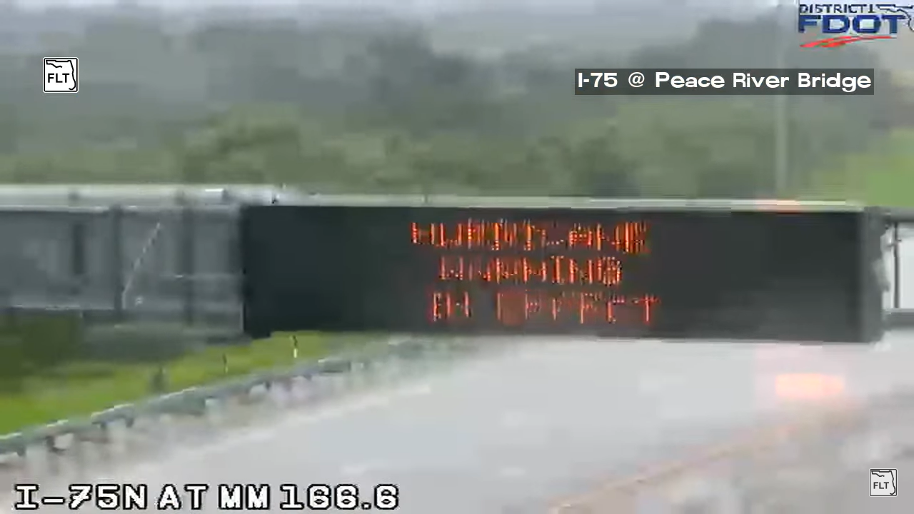 Hurricane Ian SW Florida Traffic Cams