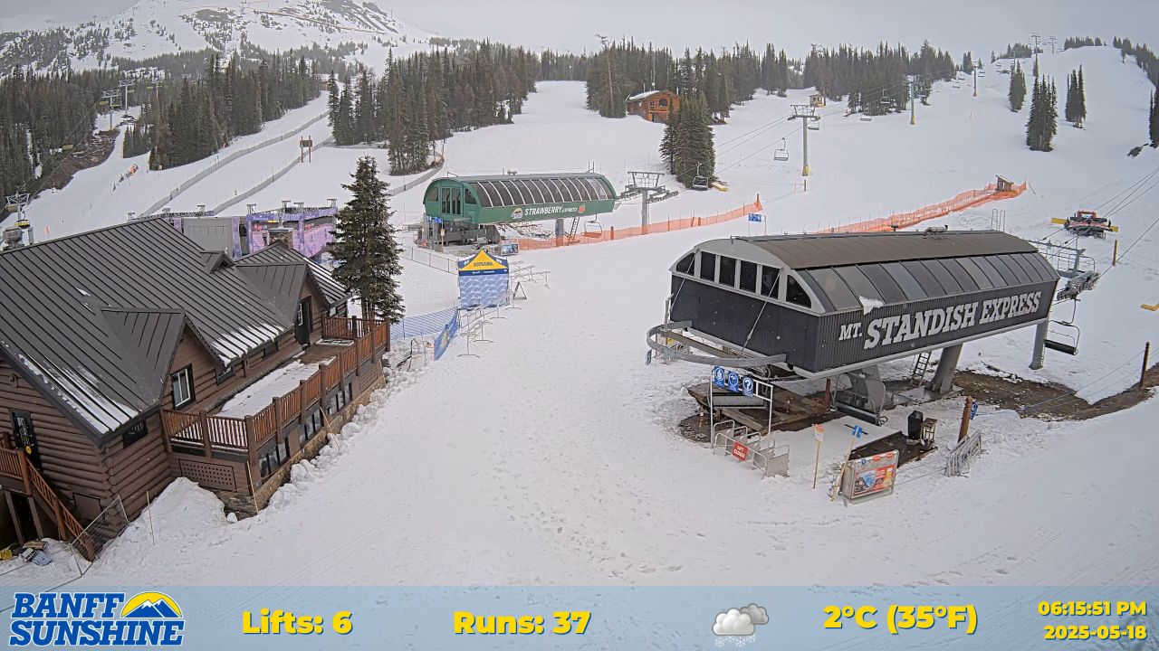 Webcam Sunshine Village Banff – Alberta, Canada