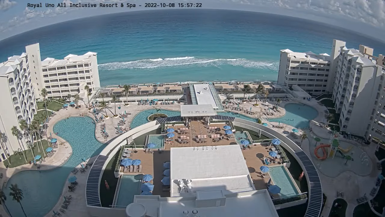 Live Cancún Webcams streaming in Mexico