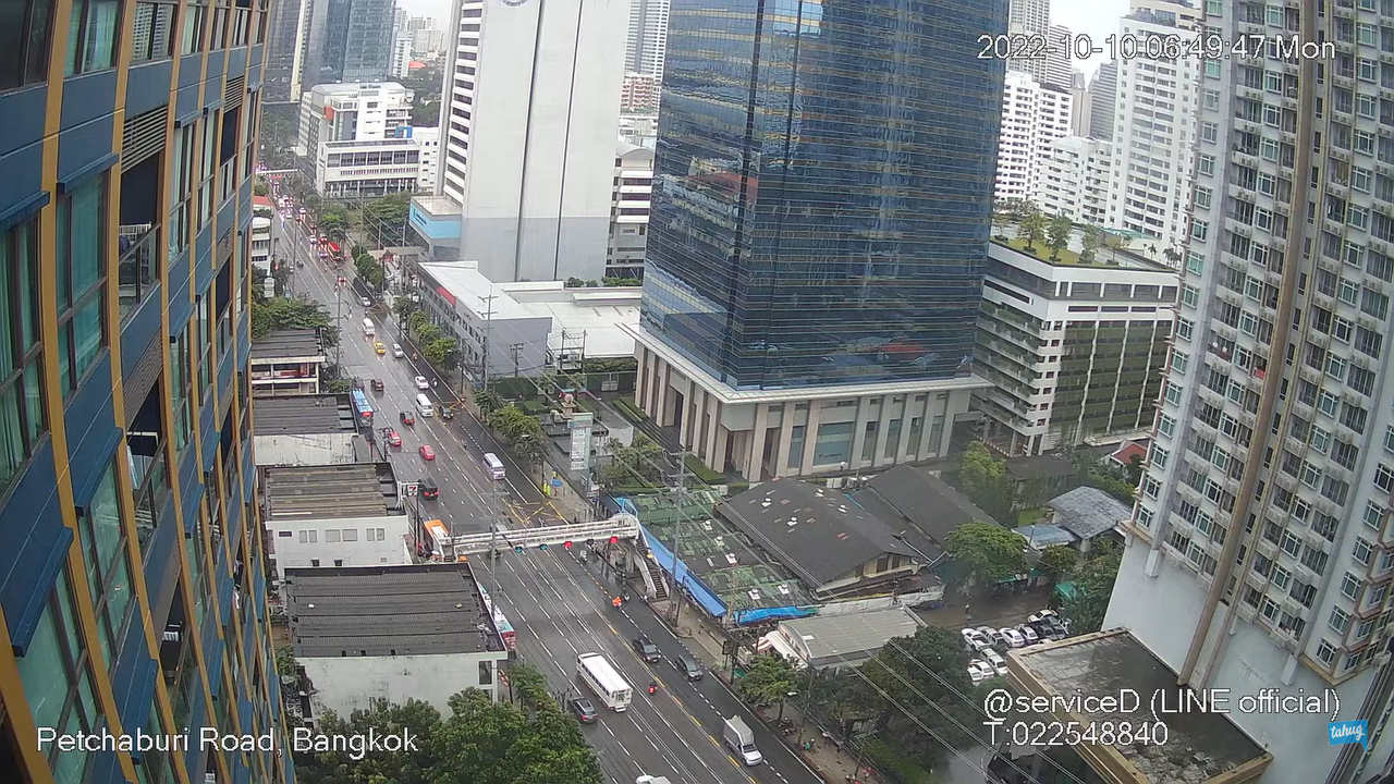 Live Webcam Makkasan – Ratchathewi District – Bangkok, Thailand