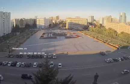 Lenin Square Webcam | Khabarovsk, Russia