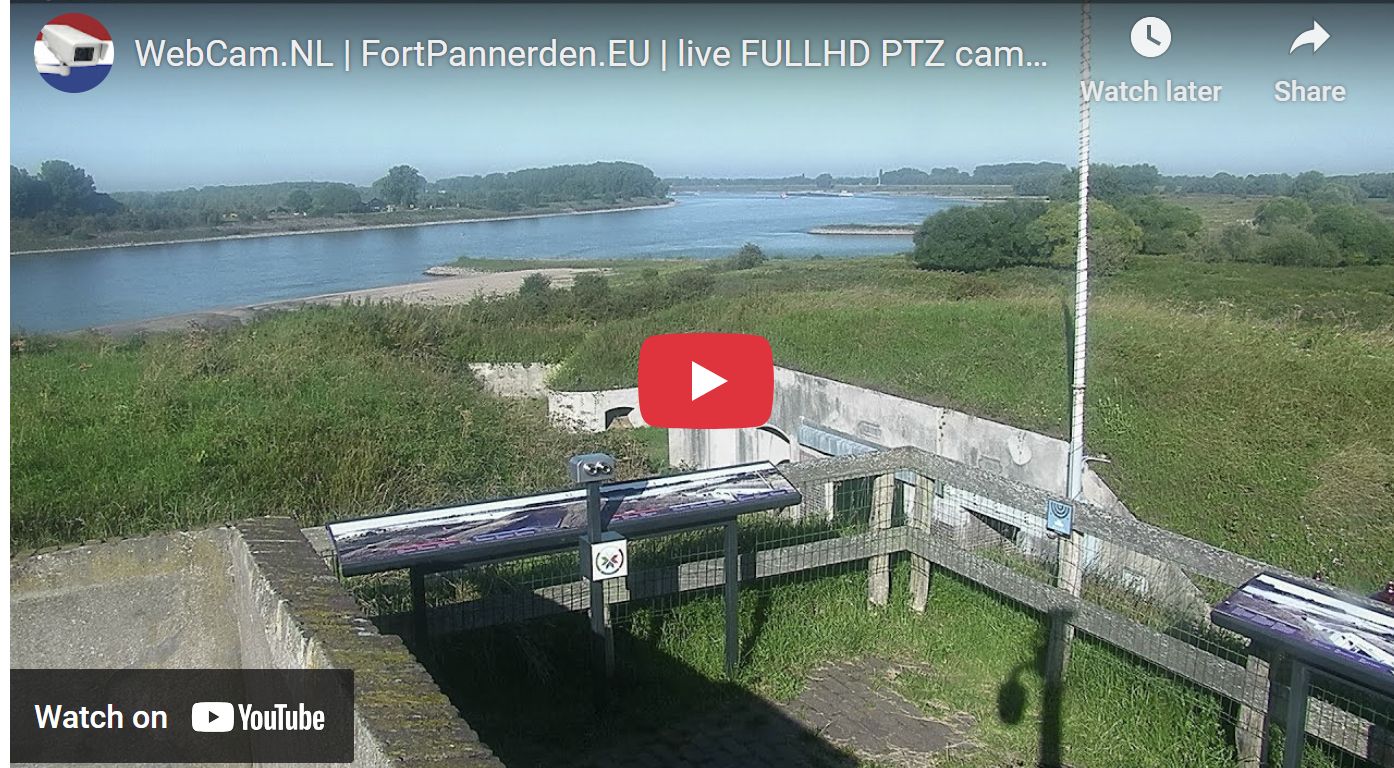 Webcam Fort Pannerden – Doornenburg, Lingewaard, Gelderland