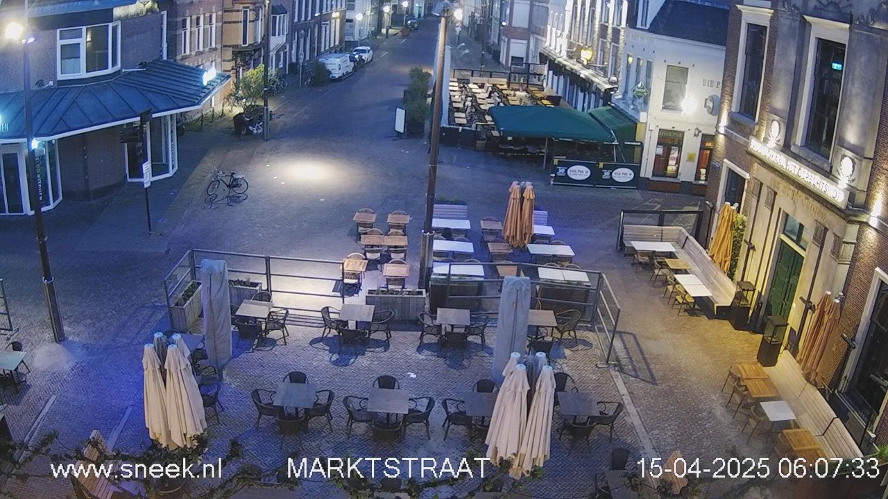 Webcam Marktstraat Sneek