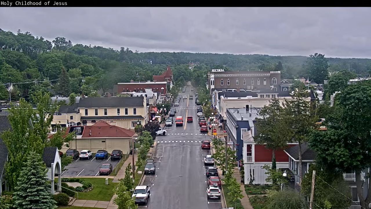 Christmas Tree Harbor Springs, Michigan Live Webcam