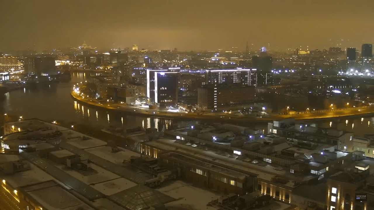 Moskva River Live Webcam – Moscow