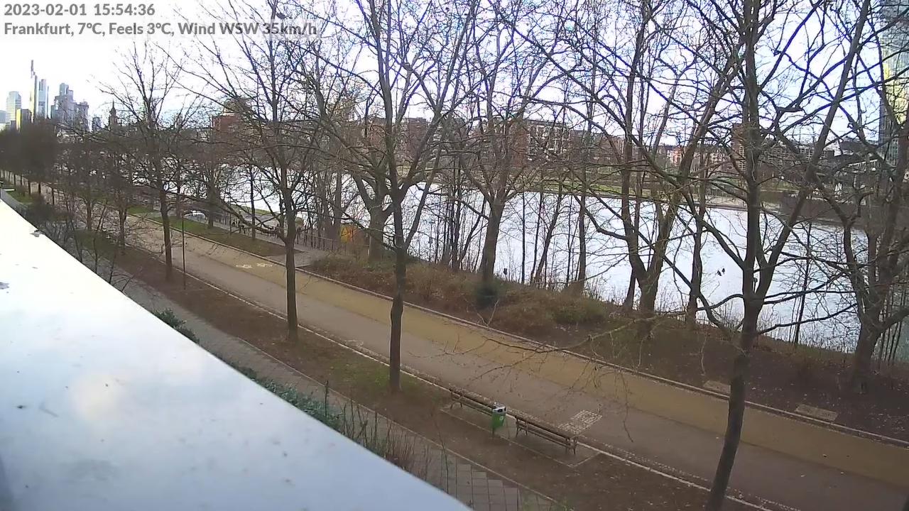 Live Webcam Frankfurt am Main – Hessen, Germany