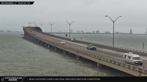 South Padre Island Traffic – Queen Isabella Causeway
