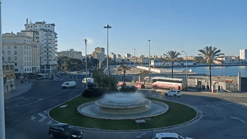 Plaza de Armas Live Webcam Sevilla, Cadiz, Spain