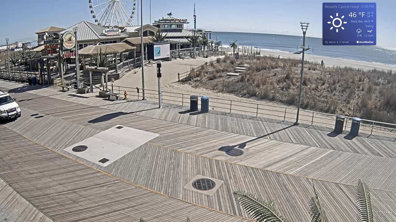 Resorts Casino Hotel | Atlantic City, NJ | Live Webcam Video