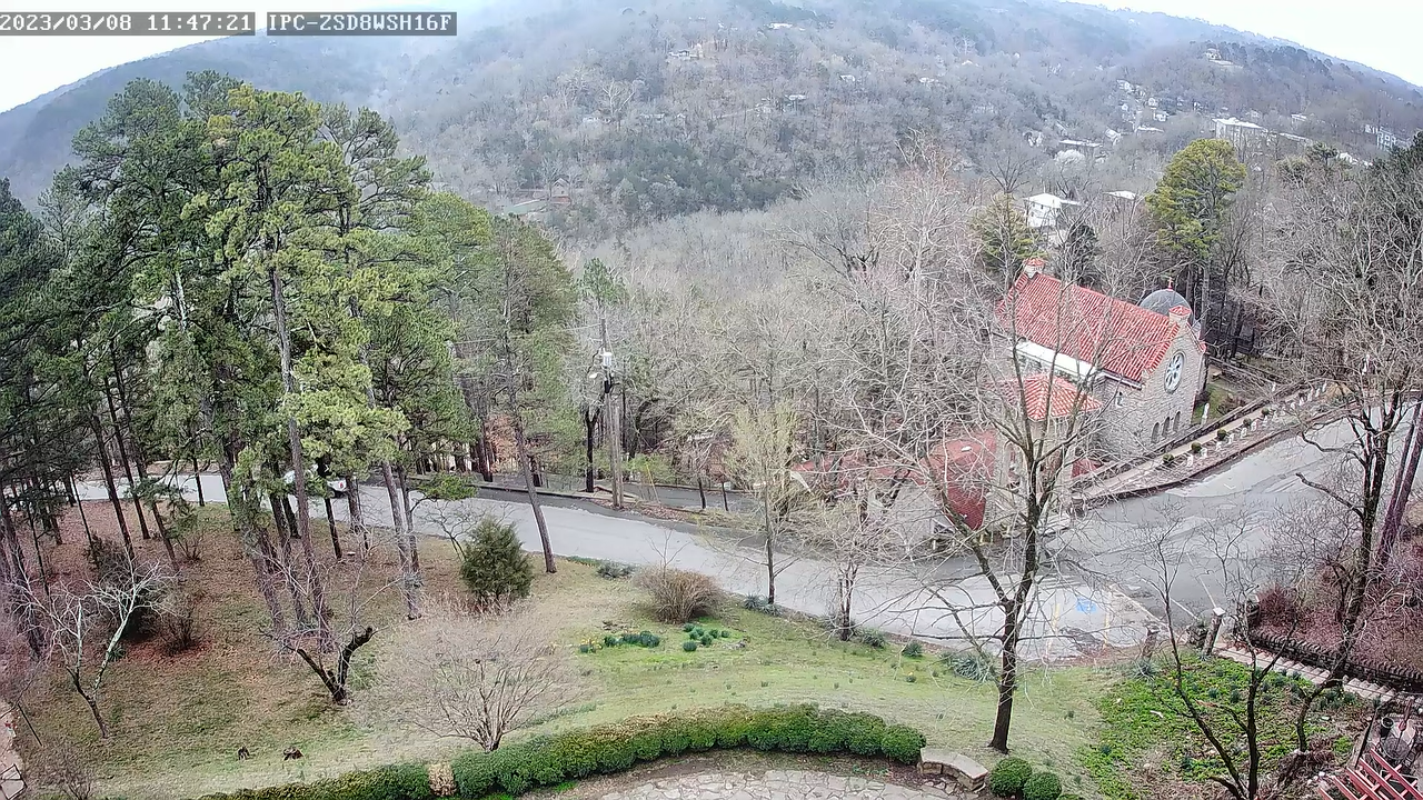 Eureka Springs Arkansas Webcam – The Crescent Hotel