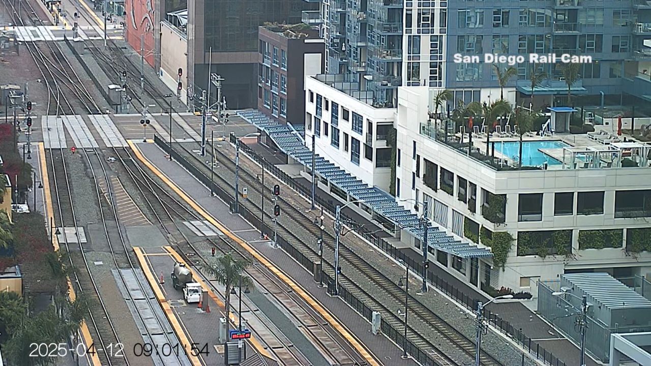Santa Fe Depot, San Diego Live HD Video Cam