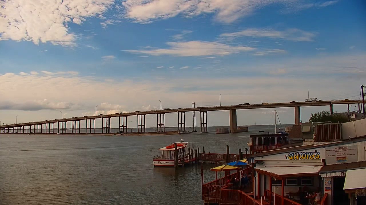 Snoopy’s Pier Webcam | Corpus Christi, Texas | Live Video