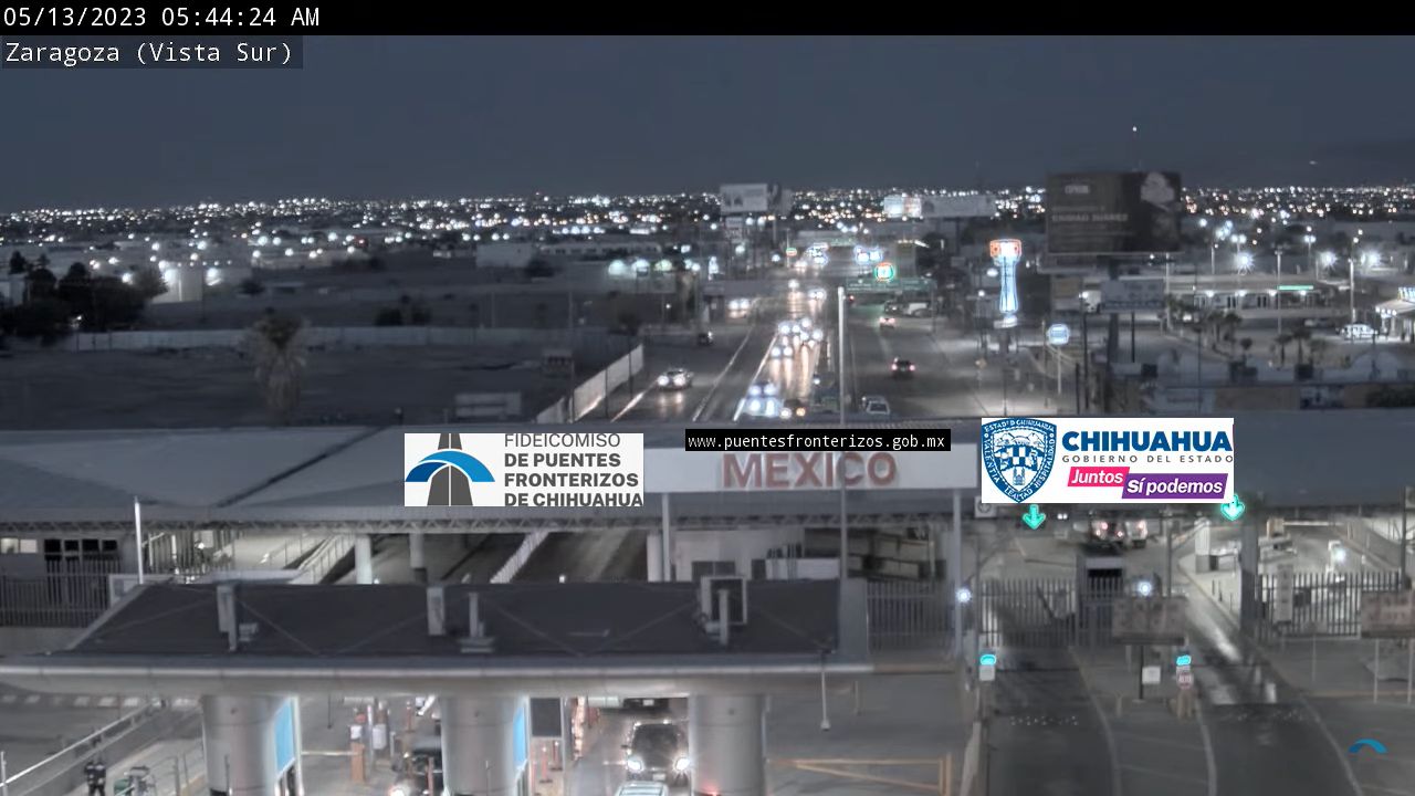 Live Webcam Zaragoza International Bridge