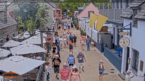 St George Street | St Augustine Live HD Webcam | Video