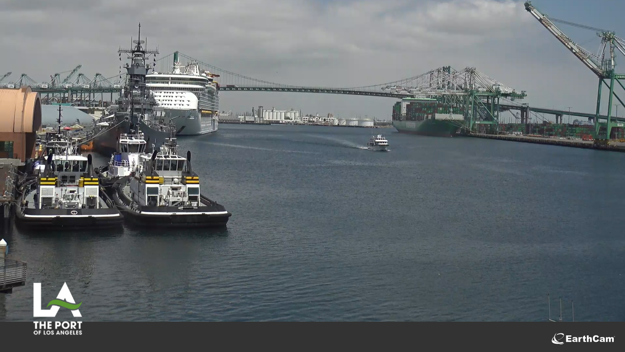 Los Angeles Port Webcam – CA