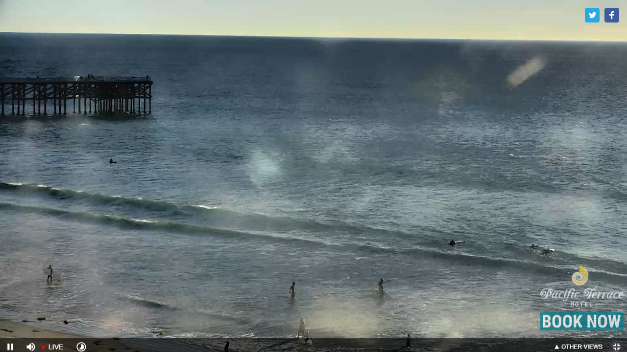 Pacific Terrace Hotel Webcam – Pacific Beach | San Diego CA