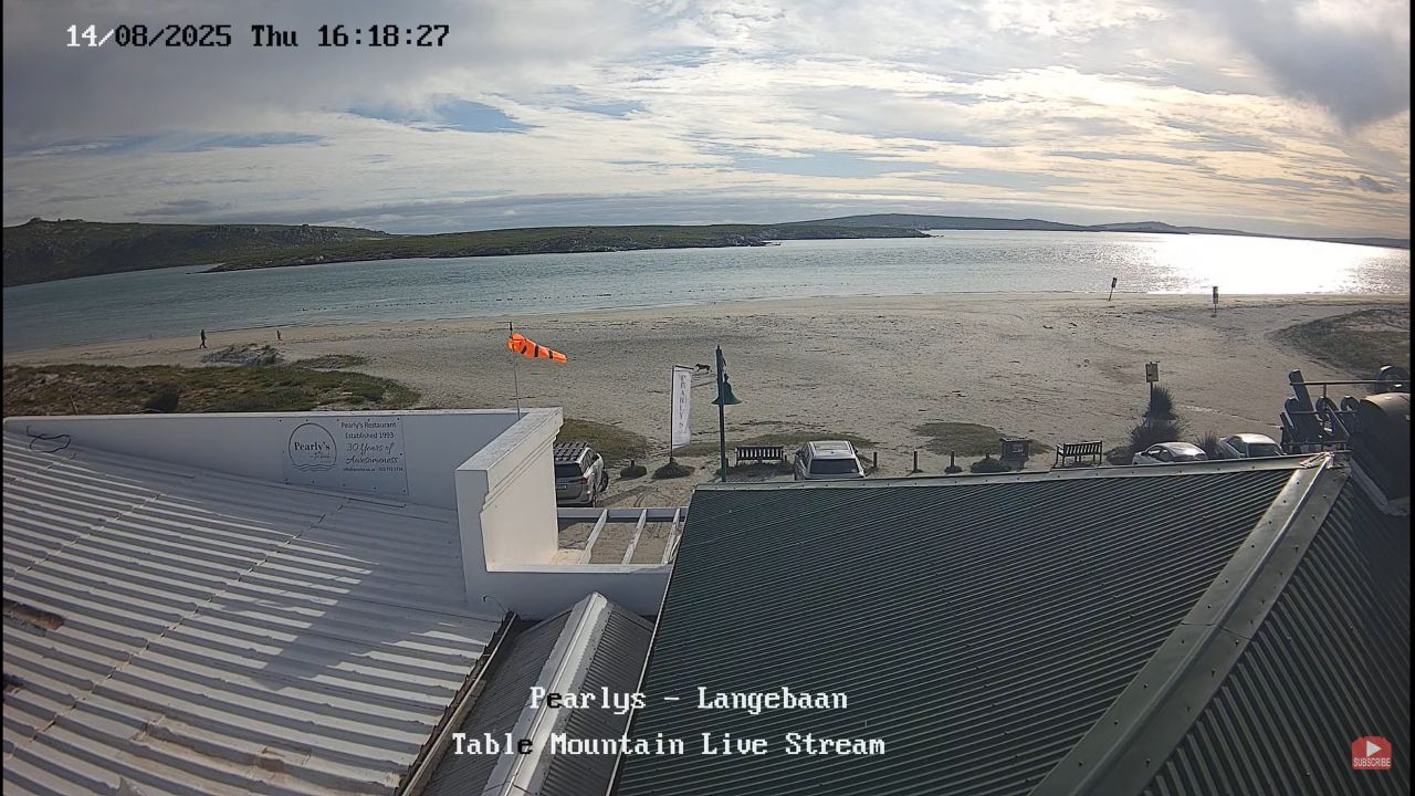 Live Webcam Langebaan Beach South Africa