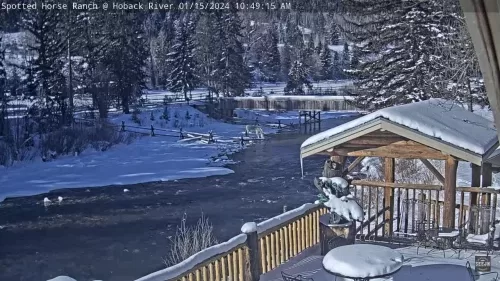 Hoback River Webcam – Spotted Horse Ranch, Jackson Hole