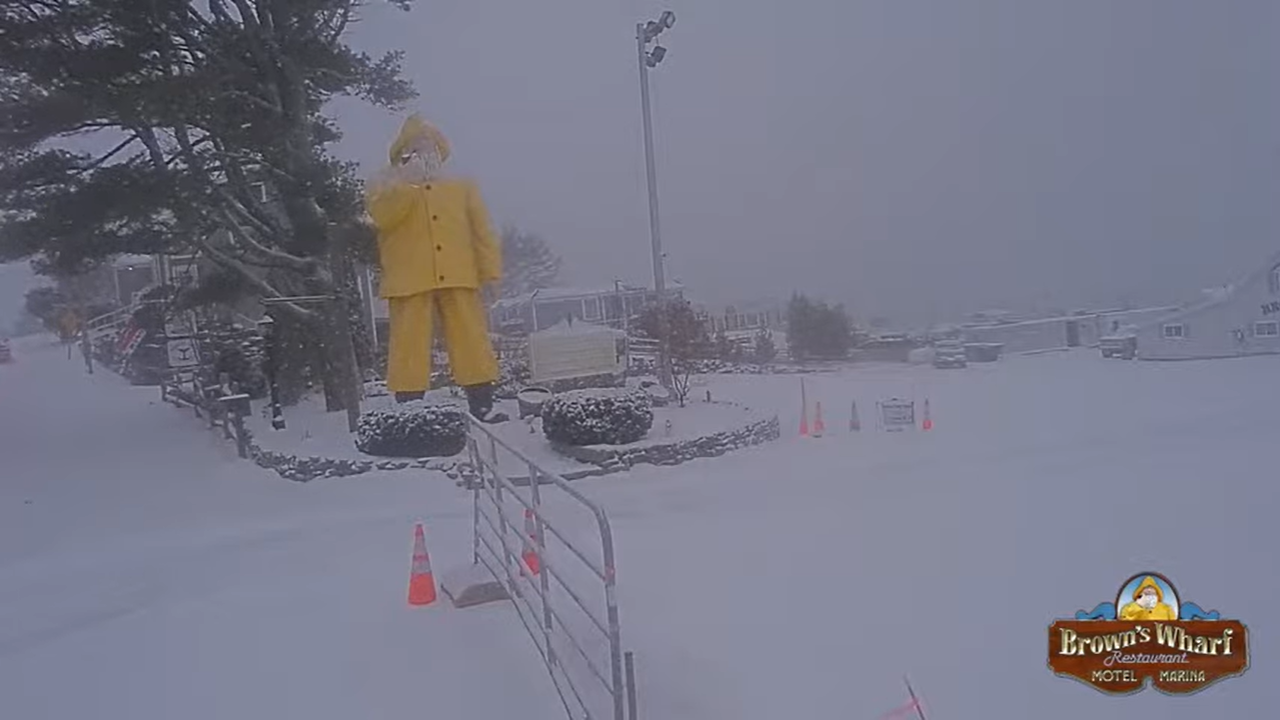Boothbay Harbor Live Webcam of Fisherman | ME