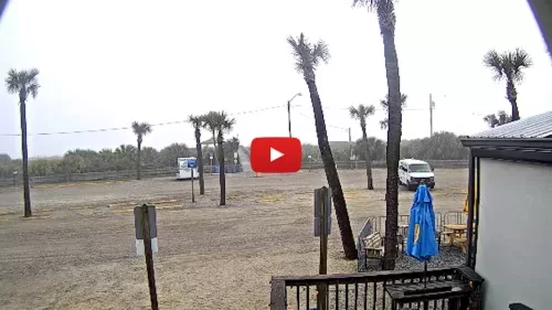 Tybee Island Beach Parking Lot Live Webcam New In Georgia, Usa