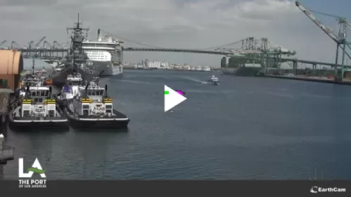 Los Angeles Port Webcam - Ca