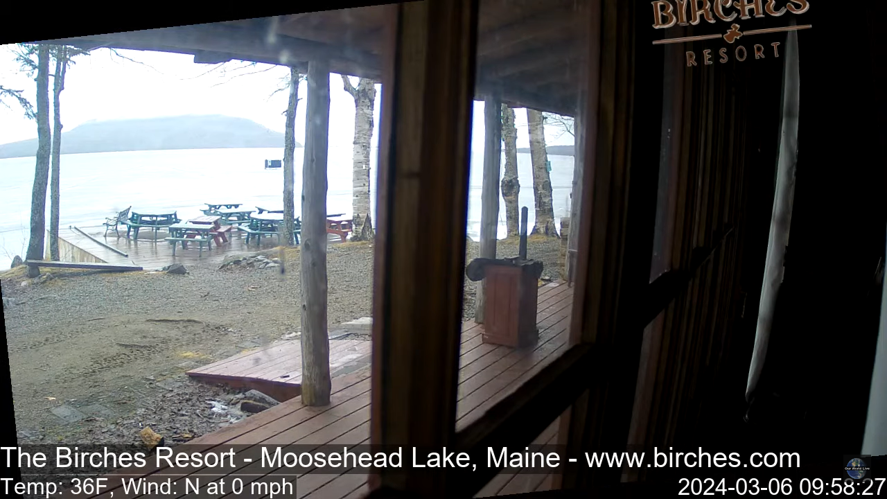 Rockwood Maine Live Webcam, Moosehead Lake | Video
