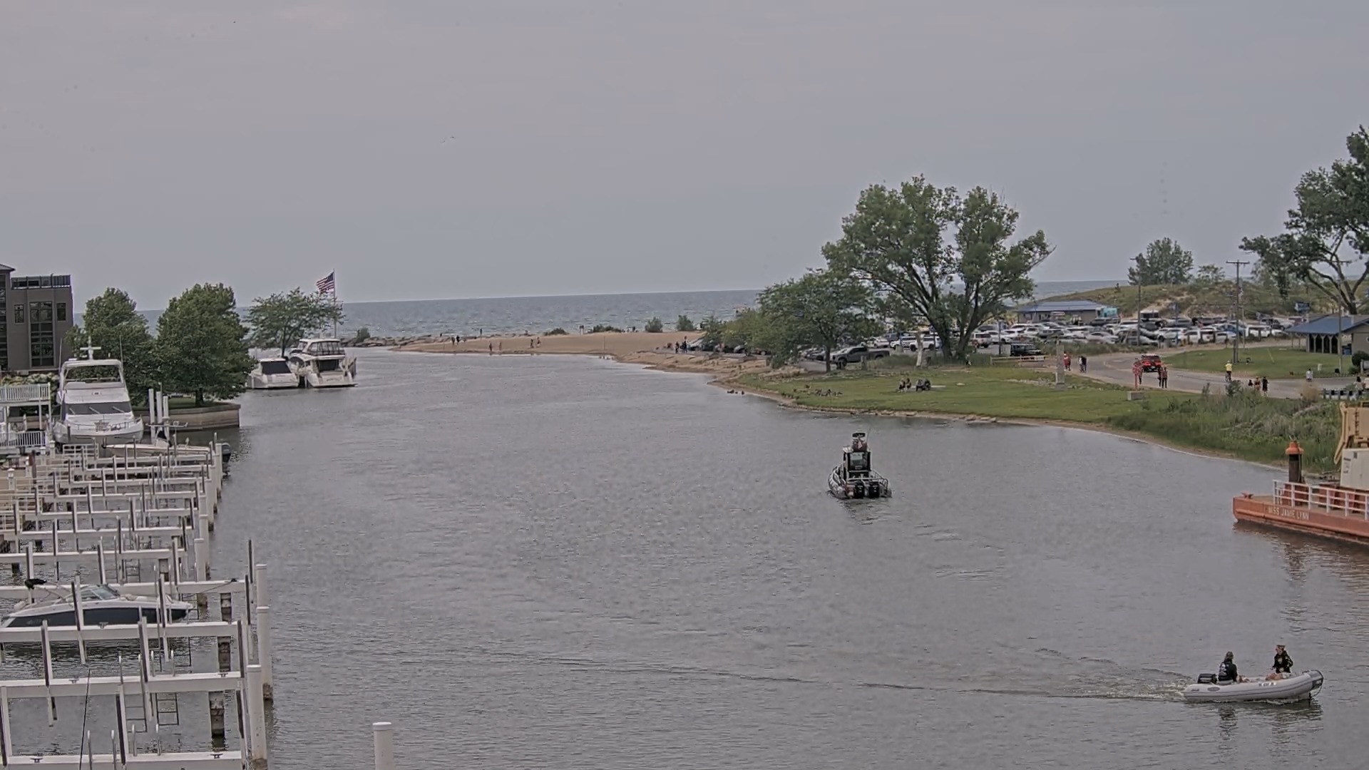 New Buffalo Michigan Webcam | Harbor Docks